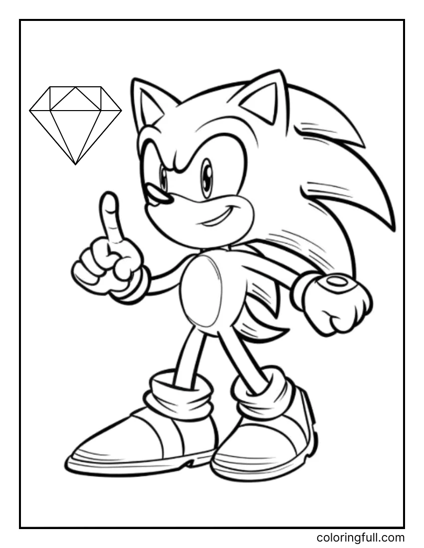 75 Free Sonic Coloring Pages – Printables For Kids & Adults